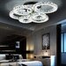 Pachet PROMO: Lustra LED Krystal 6 Alb RGB + Lustra LED Krystal 4 ALB + Aplica LED Krystal Mini Ring