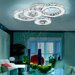 Pachet PROMO: Lustra LED Krystal 6 Alb RGB + Lustra LED Krystal 4 ALB + Aplica LED Krystal Mini Ring